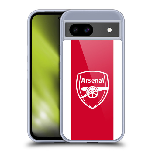 Arsenal FC 2025/26 Kit Home Soft Gel Case for Google Pixel 8a