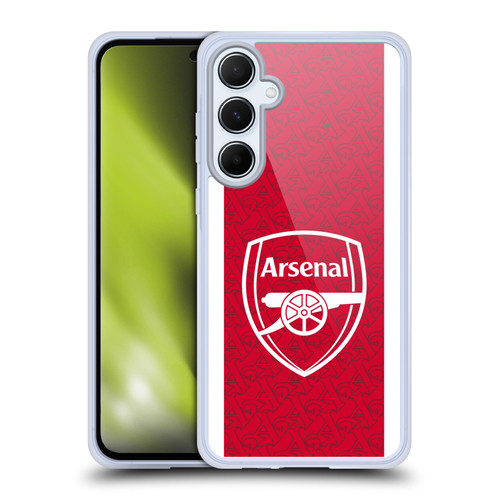 Arsenal FC 2025/26 Kit Home Soft Gel Case for Samsung Galaxy A55 5G