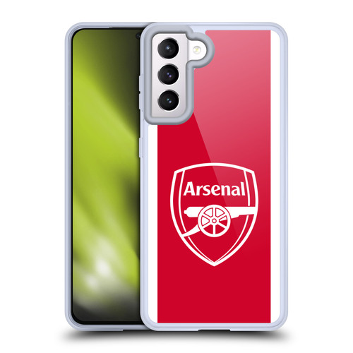 Arsenal FC 2025/26 Kit Home Soft Gel Case for Samsung Galaxy S21 5G
