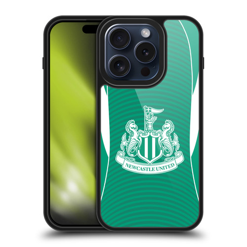 Newcastle United Football Club 2025/26 Crest Kit Away Gel Armour Case For Apple iPhone 15 Pro