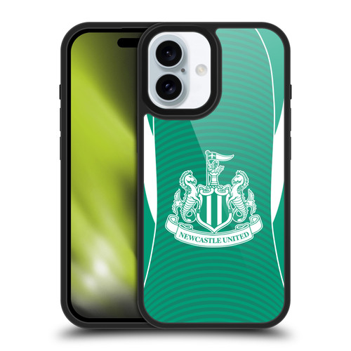 Newcastle United Football Club 2025/26 Crest Kit Away Gel Armour Case For Apple iPhone 16