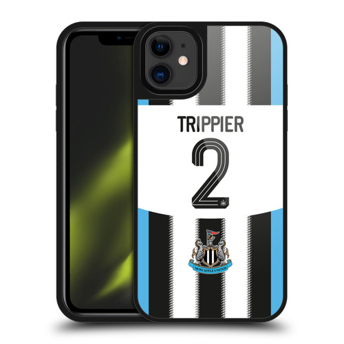 Newcastle United Football Club 2025/26 Players Home Kit Kieran Trippier Gel Armour Case For Apple iPhone 11