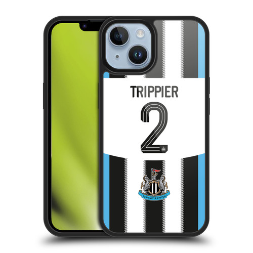 Newcastle United Football Club 2025/26 Players Home Kit Kieran Trippier Gel Armour Case For Apple iPhone 14