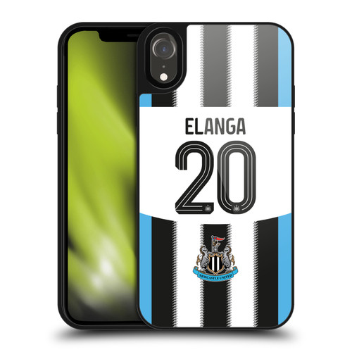 Newcastle United Football Club 2025/26 Players Home Kit Anthony Elanga Gel Armour Case For Apple iPhone XR