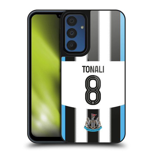 Newcastle United Football Club 2025/26 Players Home Kit Sandro Tonali Gel Armour Case For Samsung Galaxy A15