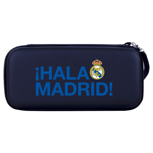 Real Madrid CF Graphic Logo Hala Madrid Hard Storage Travel Carry Case for Nintendo Switch