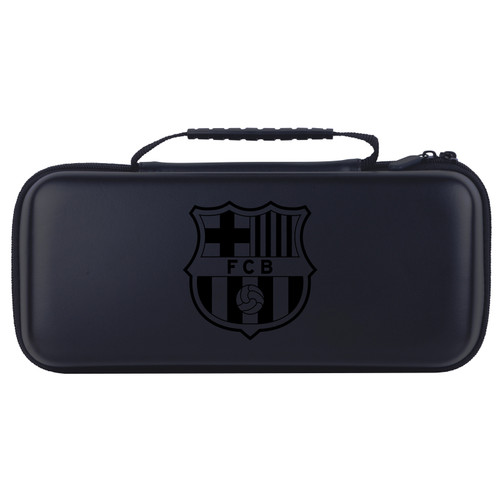 FC Barcelona Graphic Logo Embossed Crest Hard Storage Travel Carry Case for Asus ROG Ally