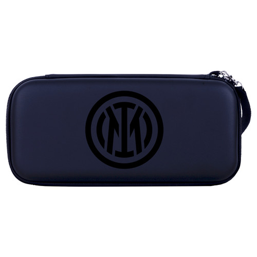 Fc Internazionale Milano Graphic Badge Embossed Crest Hard Storage Travel Carry Case for Nintendo Switch