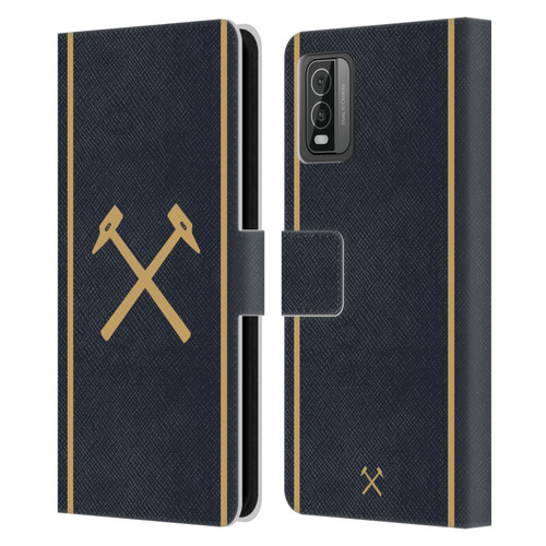 West Ham United FC 2025/26 Crest Kit Third Leather Book Wallet Case Cover For Nokia C210
