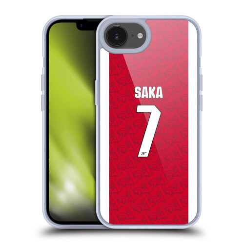 Arsenal FC 2025/26 Players Home Kit Martin Ødegaard Soft Gel Case for Apple iPhone 16e Arsenal FC 2025/26 Players Home Kit Martin Ødegaard Soft Gel Case for Apple iPhone 16e