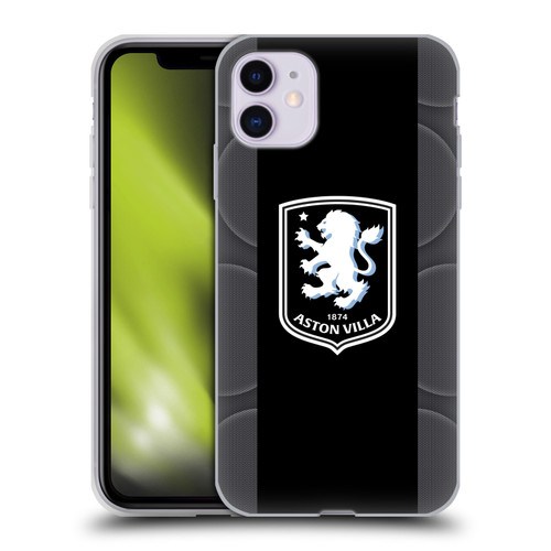 Aston Villa Football Club 2025/26 Crest Kit Away Soft Gel Case for Apple iPhone 11