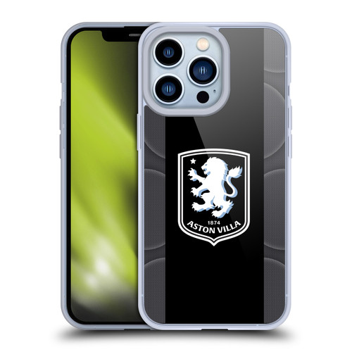 Aston Villa Football Club 2025/26 Crest Kit Away Soft Gel Case for Apple iPhone 13 Pro