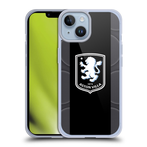 Aston Villa Football Club 2025/26 Crest Kit Away Soft Gel Case for Apple iPhone 14