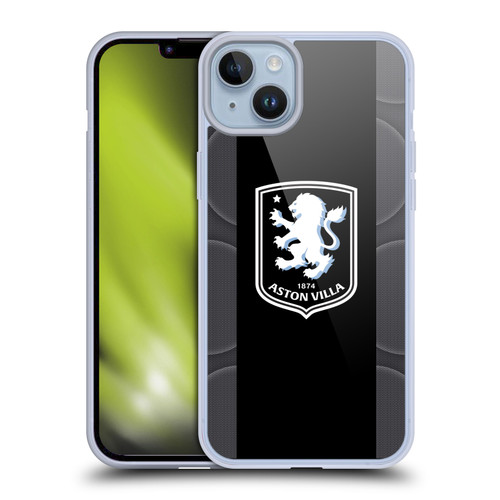 Aston Villa Football Club 2025/26 Crest Kit Away Soft Gel Case for Apple iPhone 14 Plus