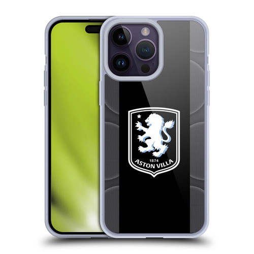 Aston Villa Football Club 2025/26 Crest Kit Away Soft Gel Case for Apple iPhone 14 Pro Max