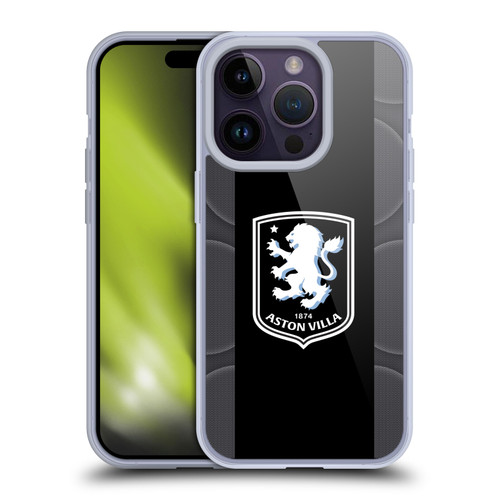 Aston Villa Football Club 2025/26 Crest Kit Away Soft Gel Case for Apple iPhone 14 Pro