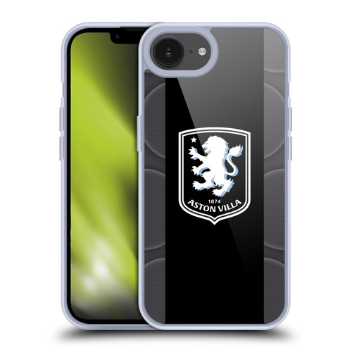 Aston Villa Football Club 2025/26 Crest Kit Away Soft Gel Case for Apple iPhone 16e