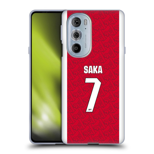 Arsenal FC 2025/26 Players Home Kit Bukayo Saka Soft Gel Case for Motorola Edge X30