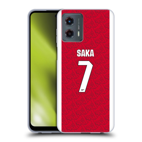 Arsenal FC 2025/26 Players Home Kit Bukayo Saka Soft Gel Case for Motorola Moto G (2023) Arsenal FC 2025/26 Players Home Kit Bukayo Saka Soft Gel Case for Motorola Moto G (2023)