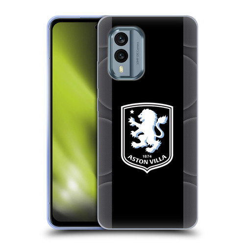 Aston Villa Football Club 2025/26 Crest Kit Away Soft Gel Case for Nokia X30