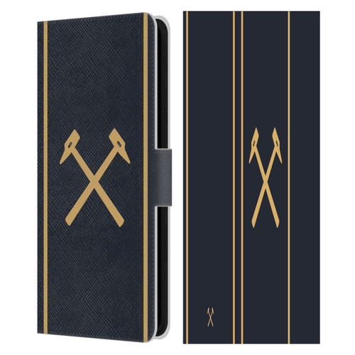 West Ham United FC 2025/26 Crest Kit Third Leather Book Wallet Case Cover For Samsung Galaxy S23 FE 5G