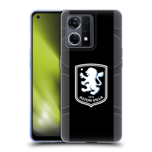 Aston Villa Football Club 2025/26 Crest Kit Away Soft Gel Case for OPPO Reno8 4G
