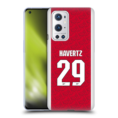 Arsenal FC 2025/26 Players Home Kit Kai Havertz Soft Gel Case for OnePlus 9 Pro
