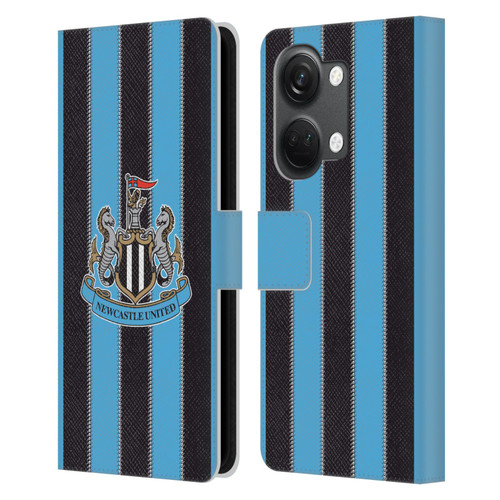 Newcastle United Football Club 2025/26 Crest Kit Home Leather Book Wallet Case Cover For OnePlus Nord 3 5G