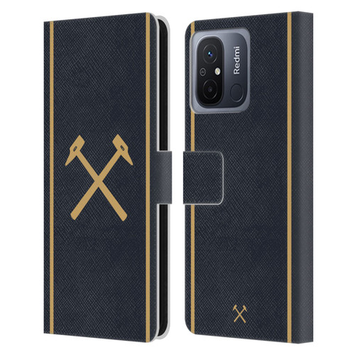 West Ham United FC 2025/26 Crest Kit Third Leather Book Wallet Case Cover For Xiaomi Redmi 12C