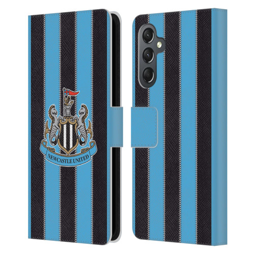 Newcastle United Football Club 2025/26 Crest Kit Home Leather Book Wallet Case Cover For Samsung Galaxy A25 5G
