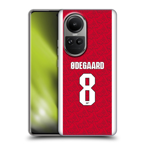 Arsenal FC 2025/26 Players Home Kit Martin Ødegaard Soft Gel Case for OPPO Reno10 5G / Reno10 Pro 5G Arsenal FC 2025/26 Players Home Kit Martin Ødegaard Soft Gel Case for OPPO Reno10 5G / Reno10 Pro 5G