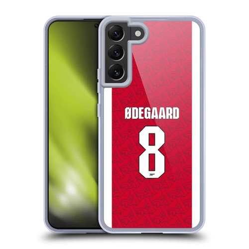 Arsenal FC 2025/26 Players Home Kit Martin Ødegaard Soft Gel Case for Samsung Galaxy S22+ 5G Arsenal FC 2025/26 Players Home Kit Martin Ødegaard Soft Gel Case for Samsung Galaxy S22+ 5G