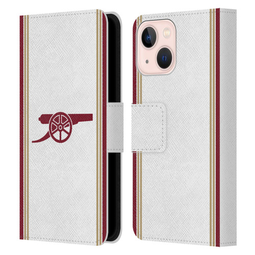 Arsenal FC 2025/26 Kit Third Leather Book Wallet Case Cover For Apple iPhone 13 Mini