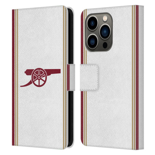 Arsenal FC 2025/26 Kit Third Leather Book Wallet Case Cover For Apple iPhone 14 Pro