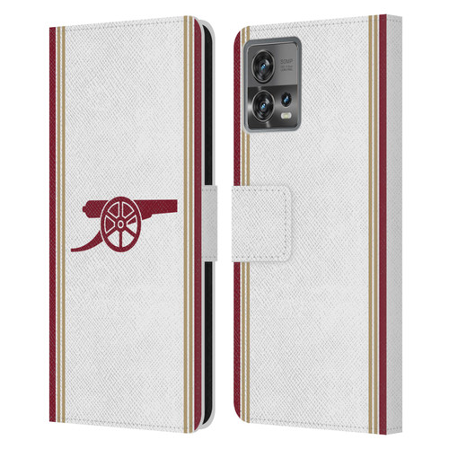 Arsenal FC 2025/26 Kit Third Leather Book Wallet Case Cover For Motorola Moto Edge 30 Fusion