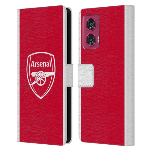 Arsenal FC 2025/26 Kit Home Leather Book Wallet Case Cover For Motorola Edge 50 Fusion Arsenal FC 2025/26 Kit Home Leather Book Wallet Case Cover For Motorola Edge 50 Fusion