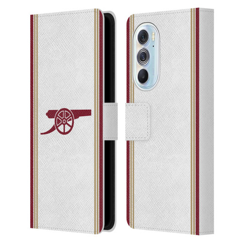 Arsenal FC 2025/26 Kit Third Leather Book Wallet Case Cover For Motorola Edge X30