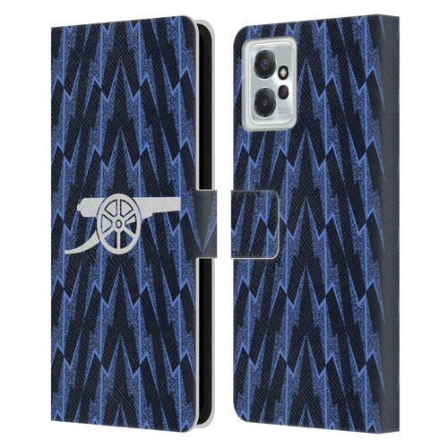 Arsenal FC 2025/26 Kit Away Leather Book Wallet Case Cover For Motorola Moto G Power (2023)