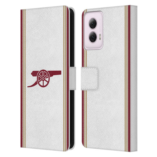 Arsenal FC 2025/26 Kit Third Leather Book Wallet Case Cover For Motorola Moto G Power (2024)