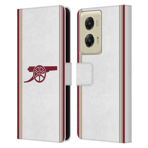 Arsenal FC 2025/26 Kit Third Leather Book Wallet Case Cover For Motorola Moto G Stylus 5G (2024)