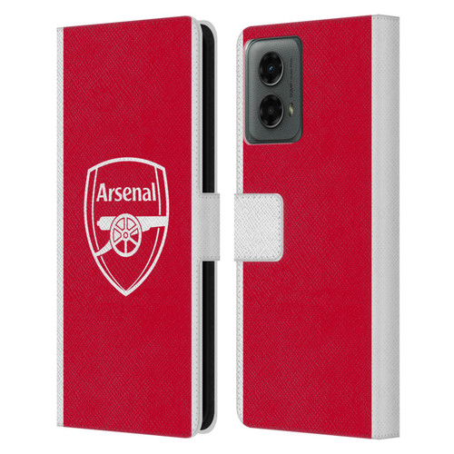 Arsenal FC 2025/26 Kit Home Leather Book Wallet Case Cover For Motorola Moto G (2024) Arsenal FC 2025/26 Kit Home Leather Book Wallet Case Cover For Motorola Moto G (2024)