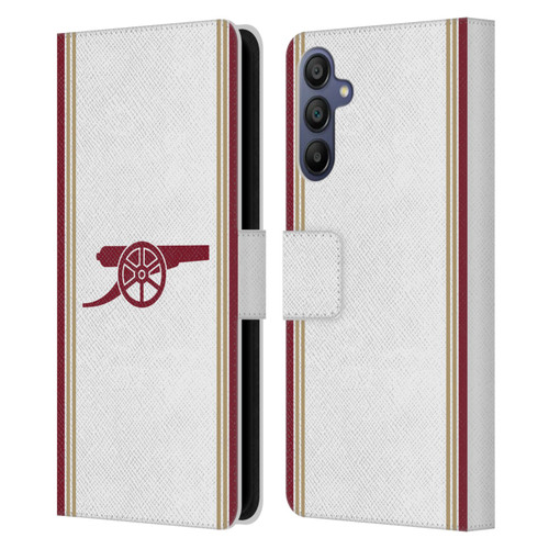 Arsenal FC 2025/26 Kit Third Leather Book Wallet Case Cover For Samsung Galaxy A15