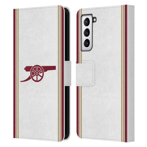 Arsenal FC 2025/26 Kit Third Leather Book Wallet Case Cover For Samsung Galaxy S21 5G