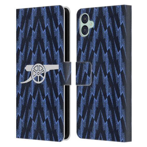 Arsenal FC 2025/26 Kit Away Leather Book Wallet Case Cover For Samsung Galaxy M04 5G / A04e