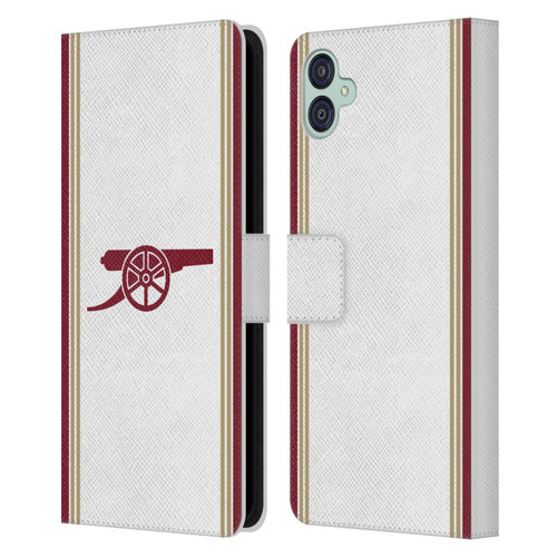Arsenal FC 2025/26 Kit Third Leather Book Wallet Case Cover For Samsung Galaxy M04 5G / A04e