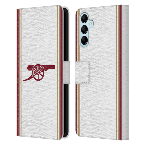 Arsenal FC 2025/26 Kit Third Leather Book Wallet Case Cover For Samsung Galaxy M14 5G