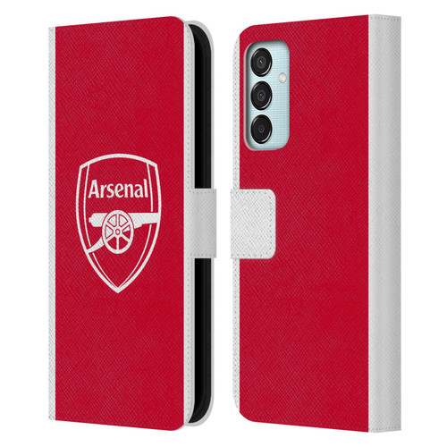 Arsenal FC 2025/26 Kit Home Leather Book Wallet Case Cover For Samsung Galaxy M15/F15 5G