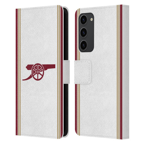 Arsenal FC 2025/26 Kit Third Leather Book Wallet Case Cover For Samsung Galaxy S23+ 5G