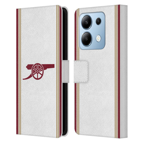 Arsenal FC 2025/26 Kit Third Leather Book Wallet Case Cover For Xiaomi Redmi Note 13/13 Pro 5G