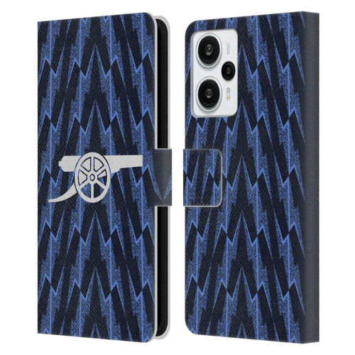 Arsenal FC 2025/26 Kit Away Leather Book Wallet Case Cover For Xiaomi Redmi Note 12T
